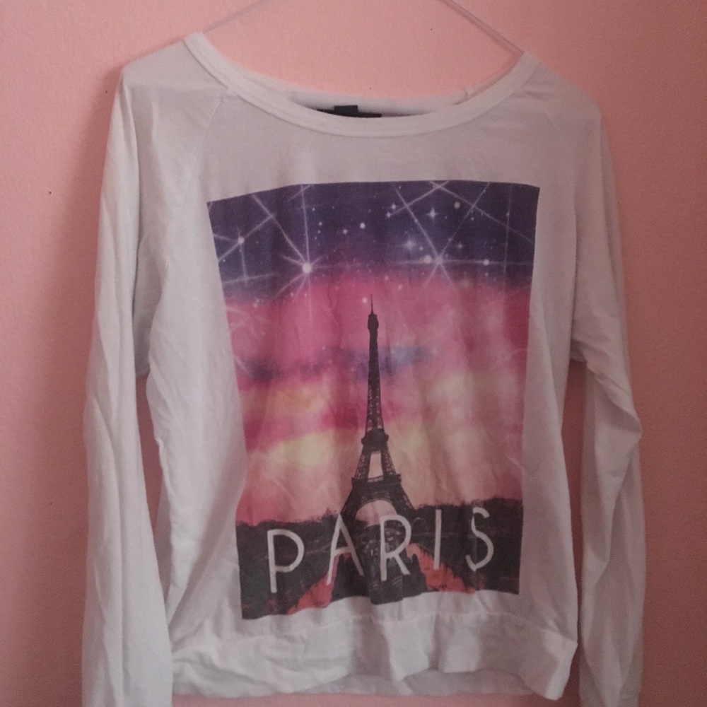 Paris long sleeve T-shirt